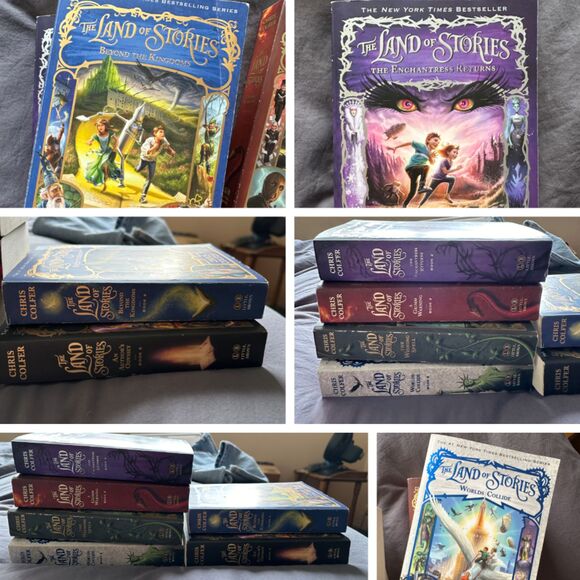 The Land of Stories Complete Set by Chris Colfer Books 1 to 6 Paperback GUC - Picture 1 of 10